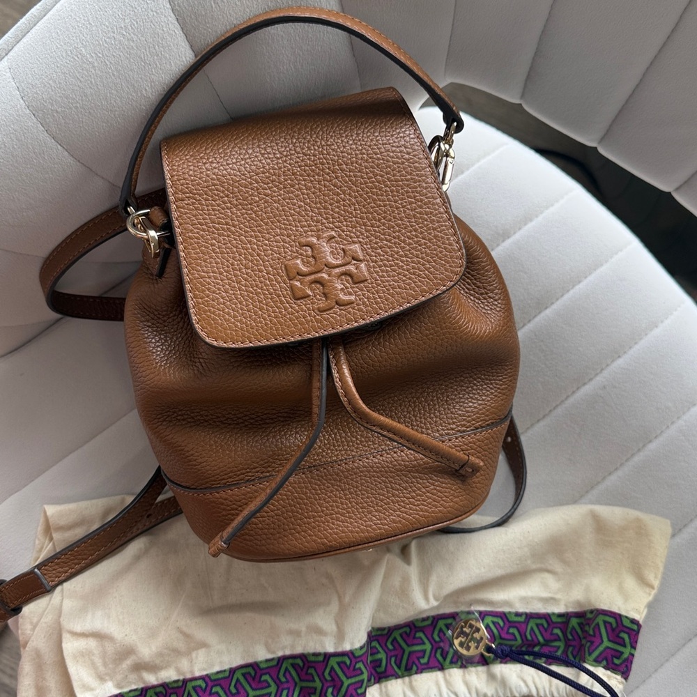 EUC Tory Burch mini Thea mini Backpack